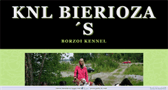 Desktop Screenshot of bieriozas.n.nu